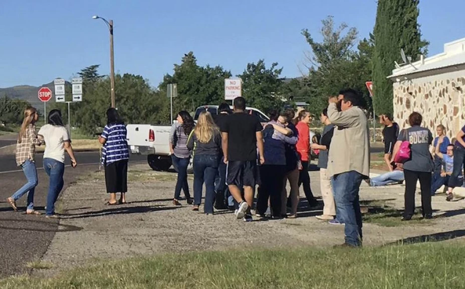 Tiroteo en escuela Texas.