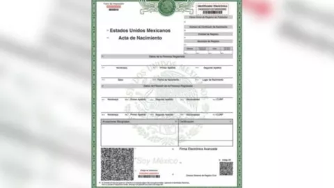 Así puedes obtener el acta de nacimiento gratis para el regreso a clases
