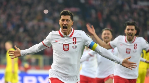 Robert Lewandowski y Polonia consiguen su boleto al mundial de Qatar 2022