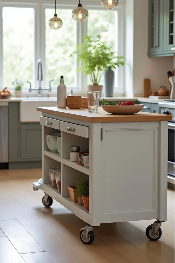 4 ideas de islas para cocinas pequeñas: se verán aesthetic incluso en menos de 2 metros