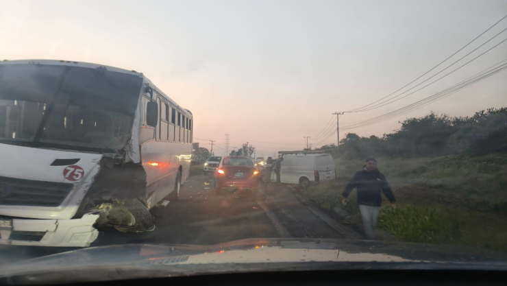 Accidente vial Los Cués-Galindo hoy 4 de agosto 2026