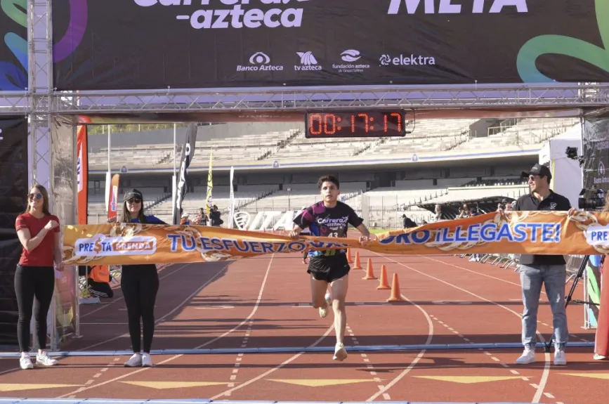 Así se vivió la Carrera Azteca 2025 en el Estadio Olímpico Universitario