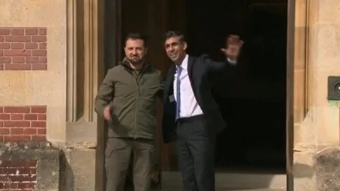 Volodímir Zelenski Ucrania Reino Unido