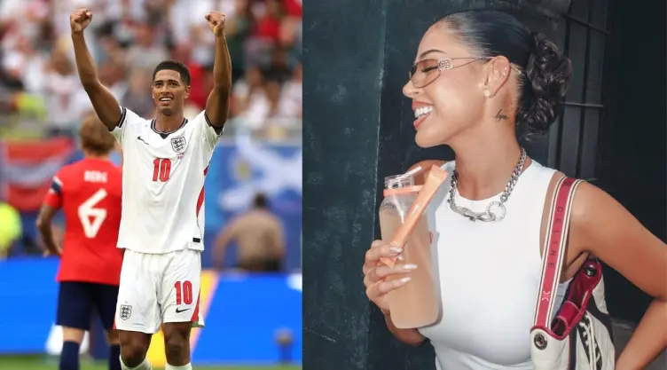 ¿Quién es la novia de Jude Bellingham, el jugador de la Selección de Inglaterra que se enfrenta contra Argentina.jpeg