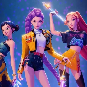 5 ideas para hacer juegos didacticos de las Guerreras Kpop