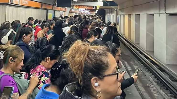 Se registran retrasos en el Metro CDMX 29 de julio de 2024