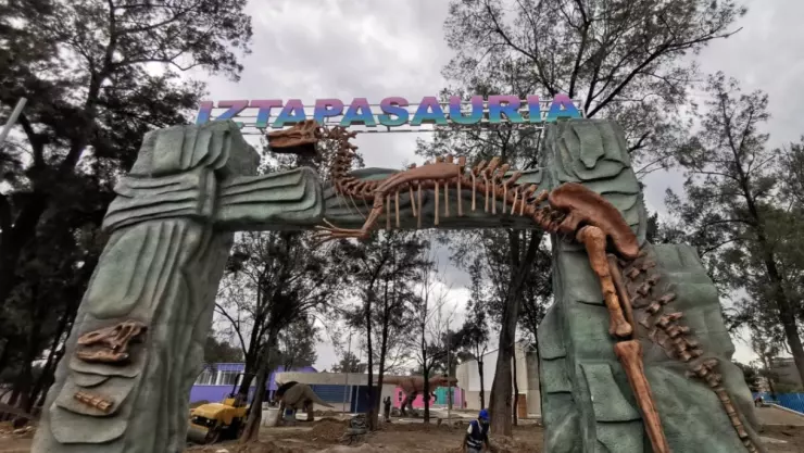 Iztapasauria será un parque temático en CDMX dedicado a los dinosaurios será una opción de entretenimiento para los capitalinos.
