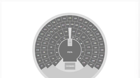 mapa concierto de Rauw Alejandro en Cdmx
