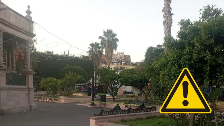 Hombre muerto en la Plaza Principal de Calvillo; se ahogó con su vómito