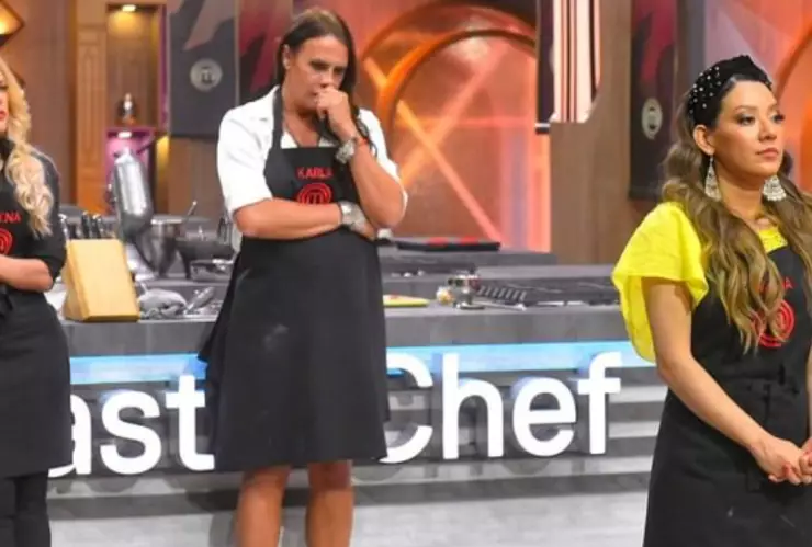 Karla Gascón reacciona a la salida Nadia en MasterChef Celebrity