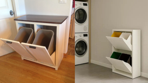 Reemplazar bote de basura baño