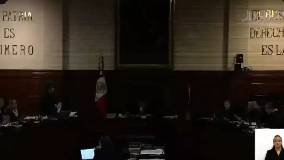 VIDEO: Apagón sorprende a ministros de la SCJN en pleno debate