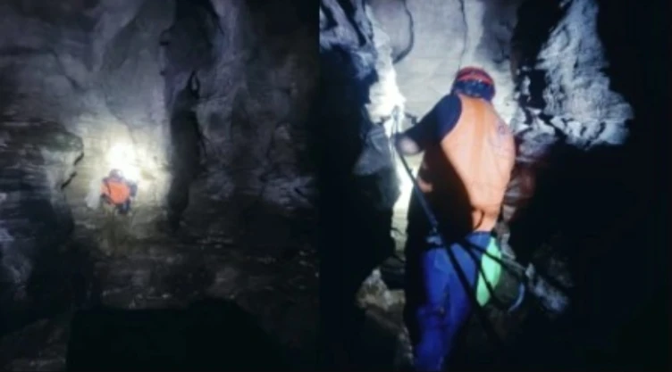 Atrapados en aumento del caudal por lluvias_ Rescatan a 3 personas en la gruta de Chichicazapa, Pueb.jpg