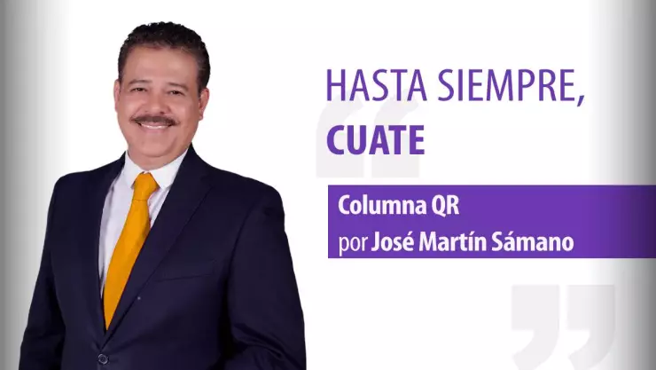 Columna QR Hasta siempre cuate 