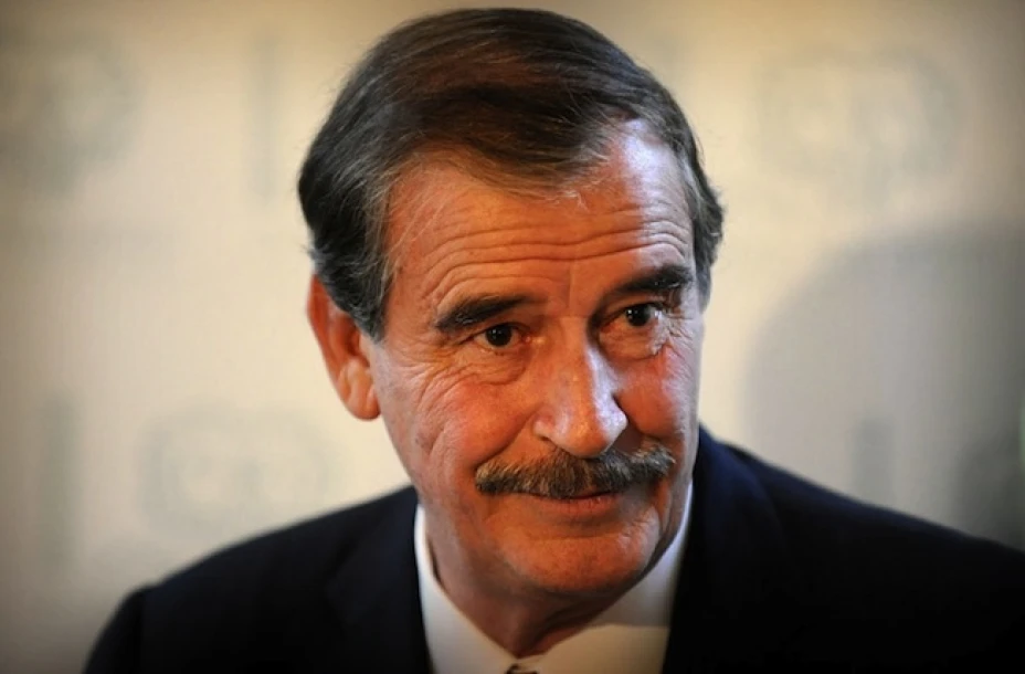 El ex presidente Vicente Fox asistió a la Conferencia de Presidentes Municipales
