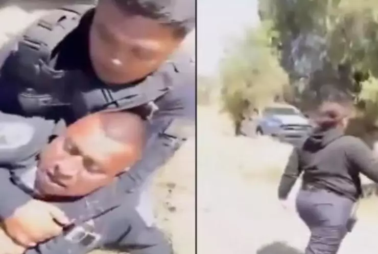 Por echar pasión en vías pública detienen a policía municipal de Tultitlán, Edomex