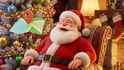 Ruta de Santa Claus 2025 ¿Cuándo llega a Aguascalientes y dónde se puede ver el recorrido en vivo