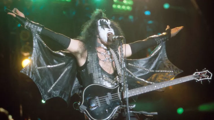 Gene Simmons de KISS.