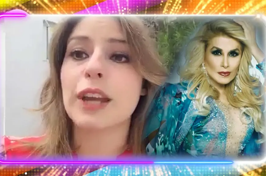Romina, hija de Dulce la cantante.