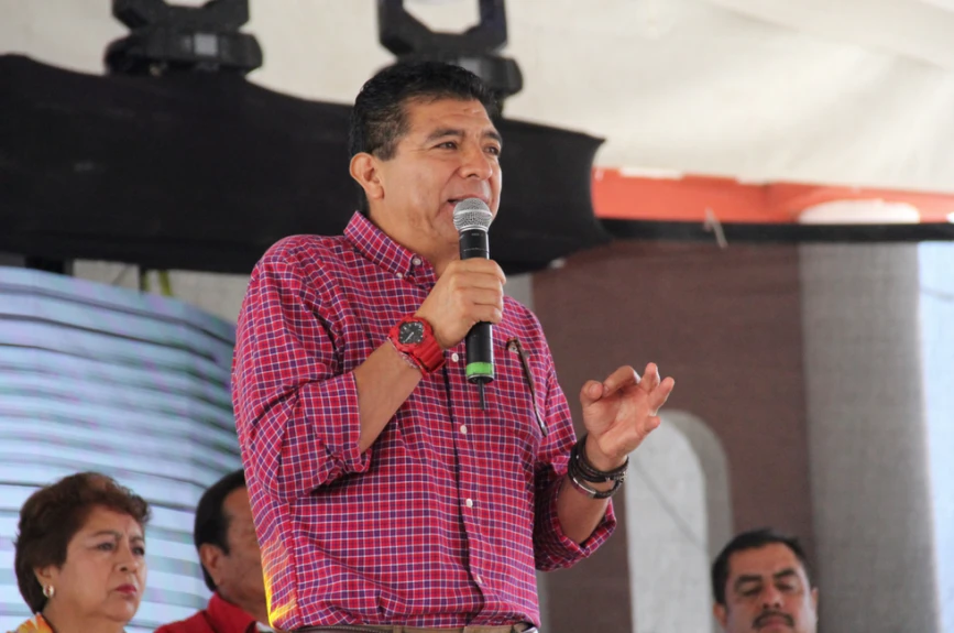 El Presidente Municipal Víctor Hugo Rojas