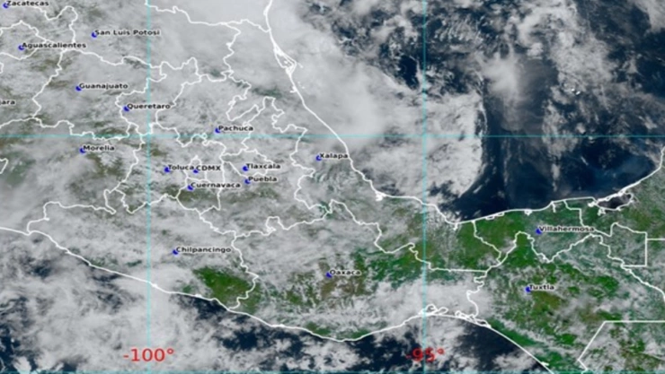 Luvias fuertes en Puebla hoy 22 de junio se esperan ante potencial ciclón tropical