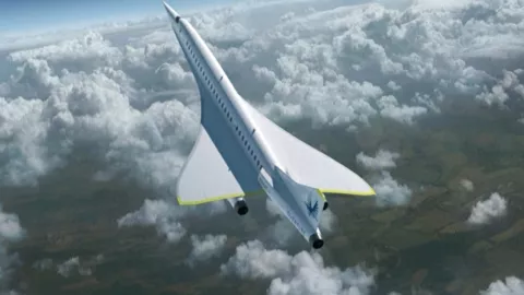 Vuelos de nueva era, aviones supers&oacute;nicos cruzar&aacute;n el Atl&aacute;ntico.