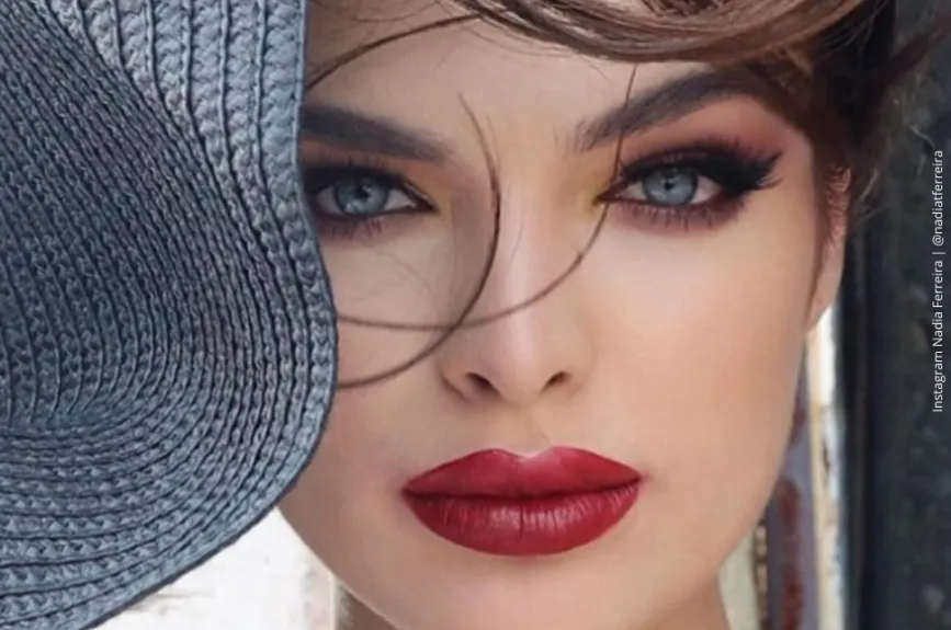 Nadia Ferreira con mirada matadora..jpg