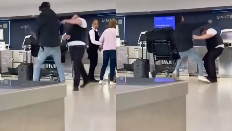 exjugador de la NFL golpea a empleado aerolinea