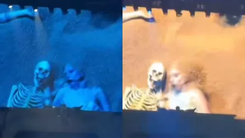 VIDEO | En medio del caos, Lady Gaga casi es enterrada viva por una bailarina en plena presentación de “Disease”