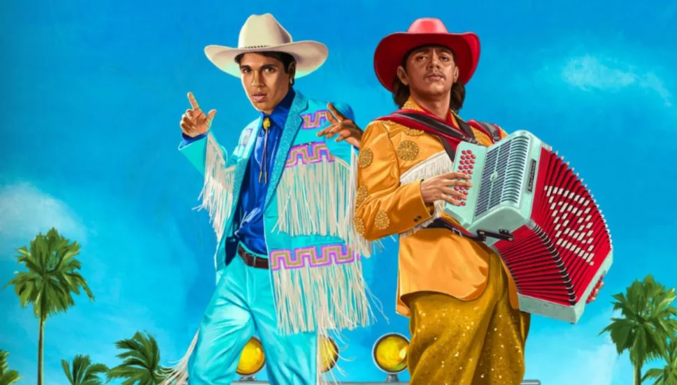 Poster oficial de Los (casi) ídolos de Bahía Colorada