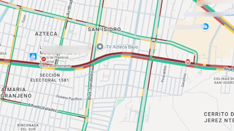 Tráfico bulevar Torres Landa León hoy 3 de febrero