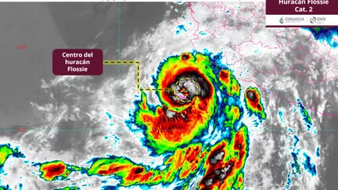 Huracán ‘Flossie’ se fortalece Esta es la categoría máxima que alcanzará frente a las costas de Jalisco