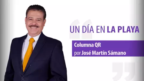 Columna QR Un día en la playa 