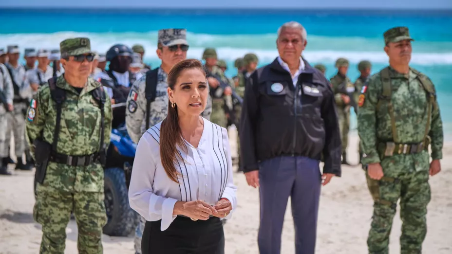 Fortalece Quintana Roo operativos de seguridad  durante Spring Break
