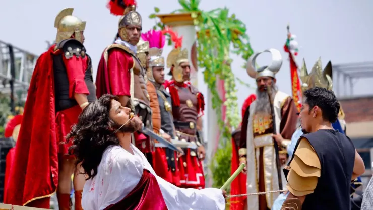 evento de la Pasión de Cristo