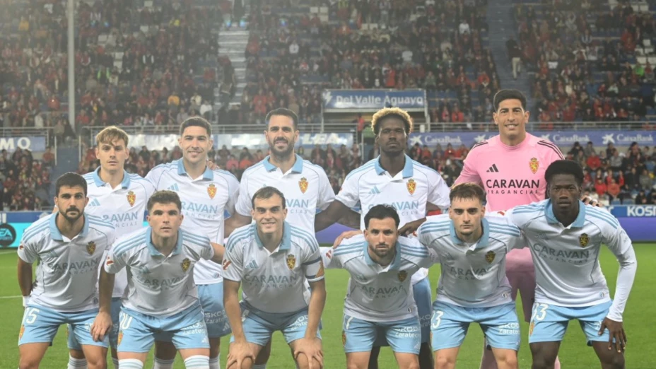 Esteban Andrada fue titular con el Real Zaragoza