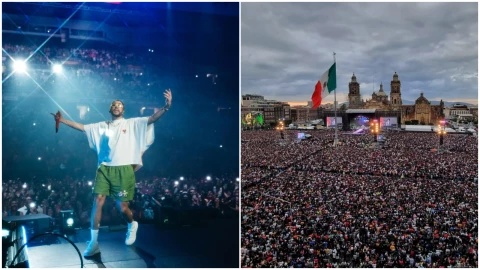 Sheinbaum invita a Bad Bunny a concierto en Zócalo; esto le respondió el rapero