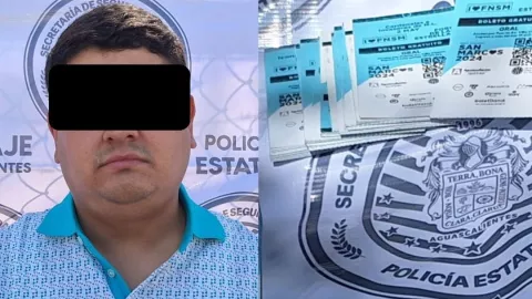 Detienen a hombre que vendía boletos para el Foro de las Estrellas de la Feria de San Marcos 2024