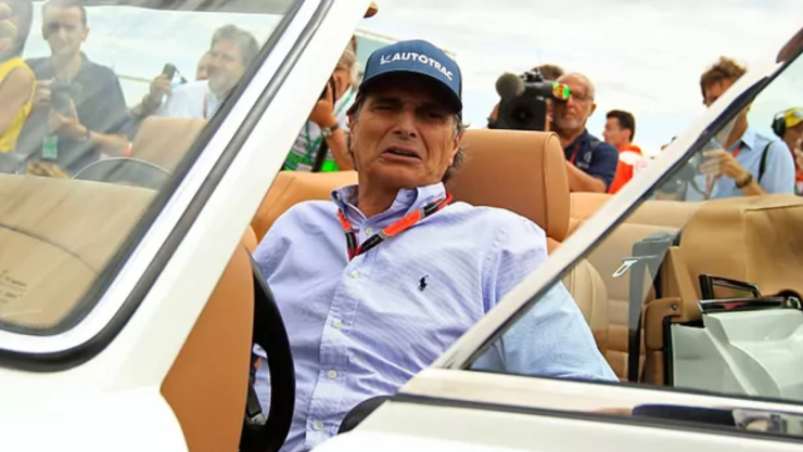 El expiloto brasileño Nelson Piquet
