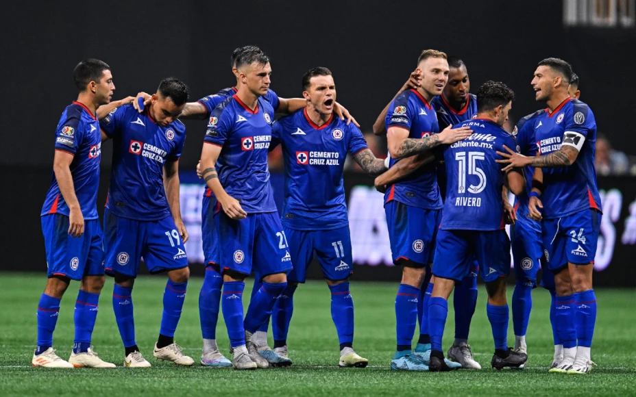 Jugadores de Cruz Azul en la Leagues Cup 2023