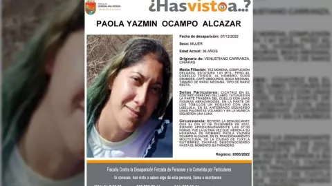 Hallan cuerpo de maestra en dentro de cisterna en escuela de Chiapas