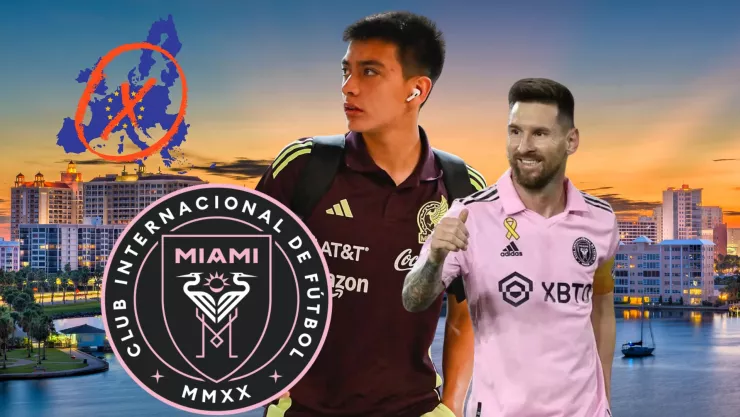 Gilberto Mora sería tentato por el Inter Miami de Lionel Messi.