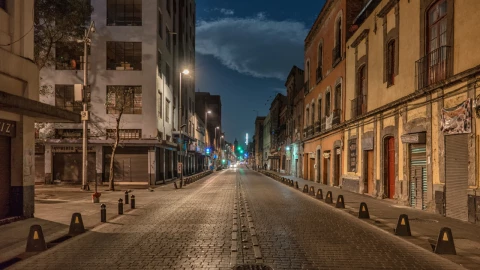 Las calles de la CDMX, el Inegi informó sobre la percepción de inseguridad en México