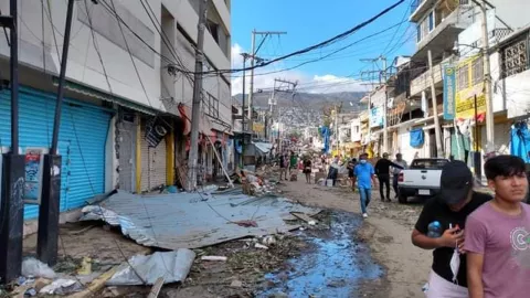 muertos en Acapulco por huracán Otis
