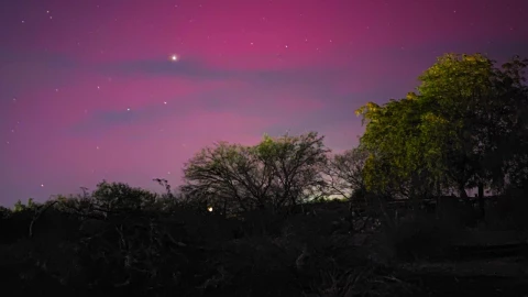 Auroras boreales México mayo 2024