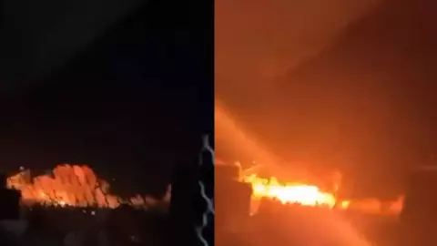 VIDEO: Momento del ataque aéreo en hospital de Gaza; Israel niega su autoría