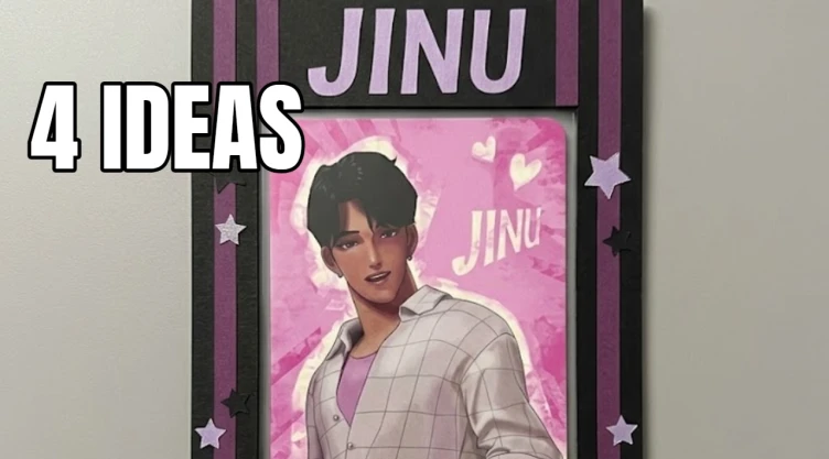 4 ideas para hacer un tarjetero de photocards inspirado en Jinu