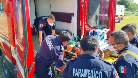 hombre de muna es trasladado de emergencia