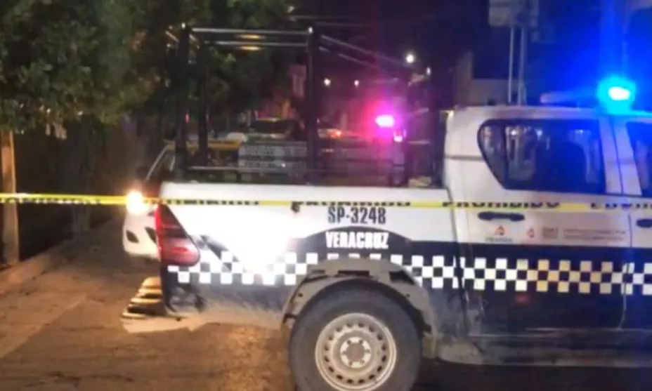 Hombre baleado en Poza Rica