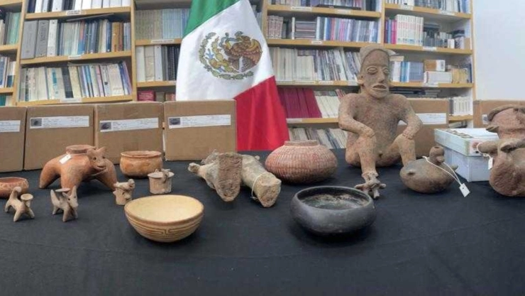 Estados-Unidos-devuelve-voluntariamente-a-México-60-piezas-arqueológicas